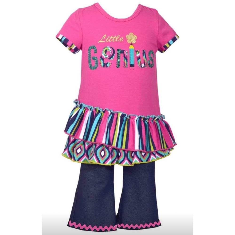 New Bonnie Jean Back to school outfit size 4 5
